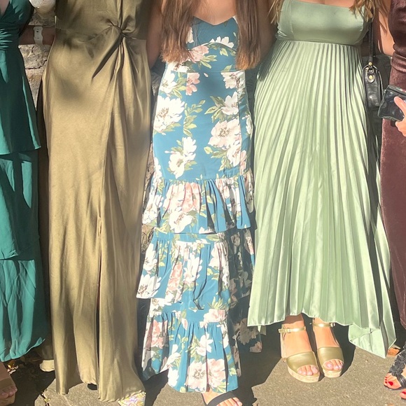 Floral Tiered Maxi Dress - Picture 2 of 4